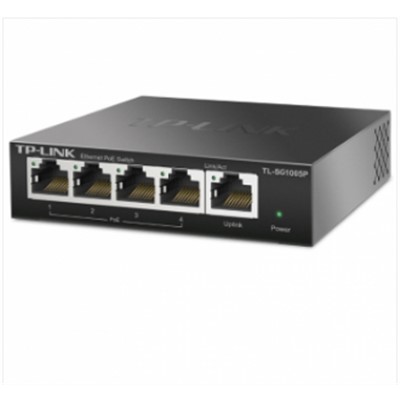 普联（TP-LINK） TL-SG1005P以太网交换机 5口千兆PoE交换机