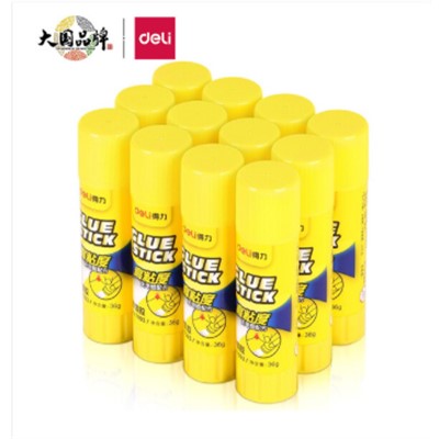得力/deli 7093 胶棒/固体胶/胶水 高粘度固体胶 每盒12支