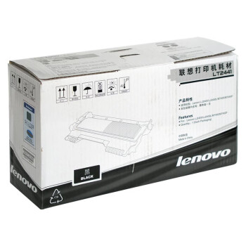 联想（Lenovo）LT2441粉盒黑色原装硒鼓墨粉盒(适用LJ2400 LJ2400L M7400 M7450F M3410 M3420)约1500页